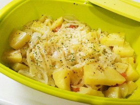 レンジで簡単!じゃがいものチーズ蒸し